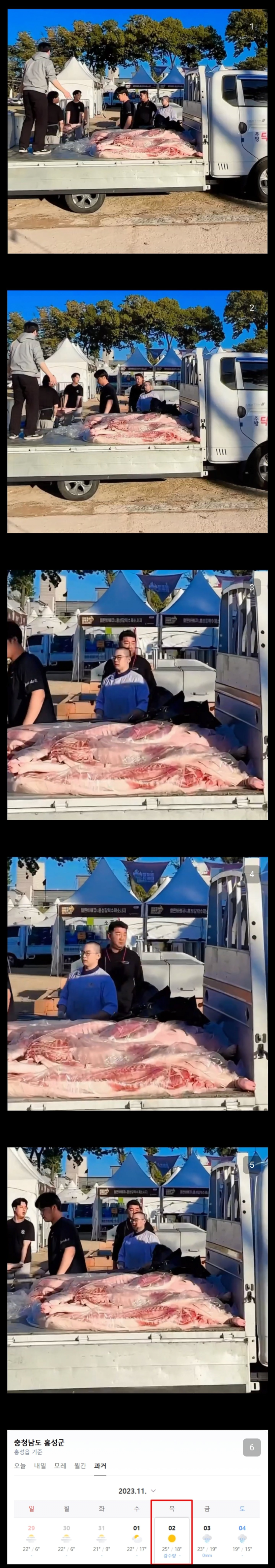 8a1c6aefc6e22bf651e49fdf714bf9a8.png 백종원의 더본코리아, 홍성 바베큐 축제 육류 운반 관련 논란