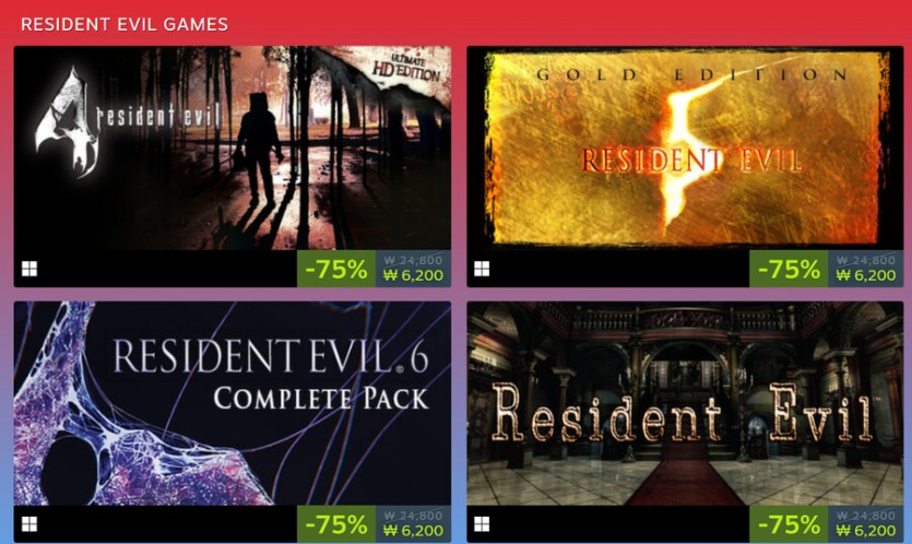 [스팀] 캡콤 타이틀 TGS 할인 실시 (가격 본문)_5.png