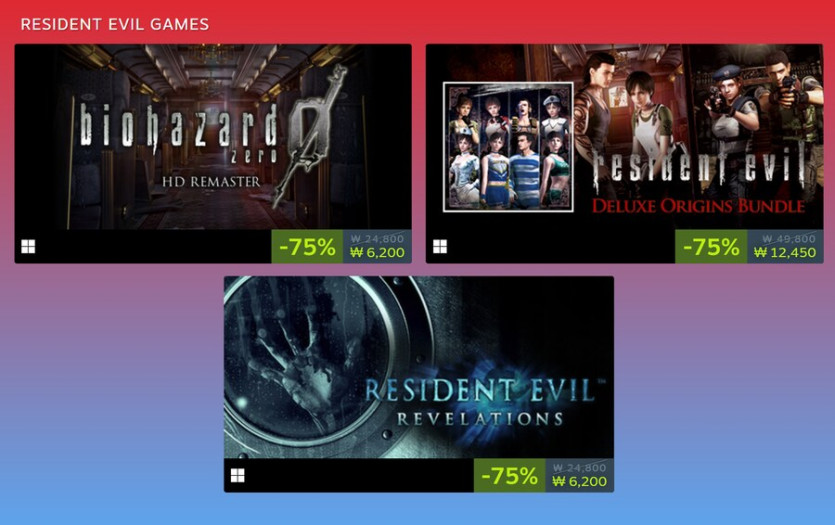 [스팀] 캡콤 타이틀 TGS 할인 실시 (가격 본문)_6.png