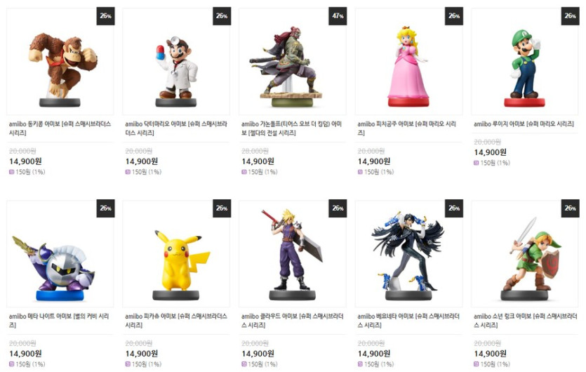 [소프라노몰] 닌텐도 선불번호 구매 네이버페이 증정(다양/무료) 아미보정보_9.png