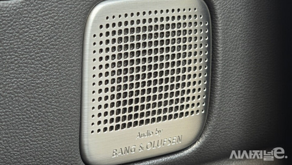 현대차 최초로 적용한 오디오 바이 / 사진=박성수 기자