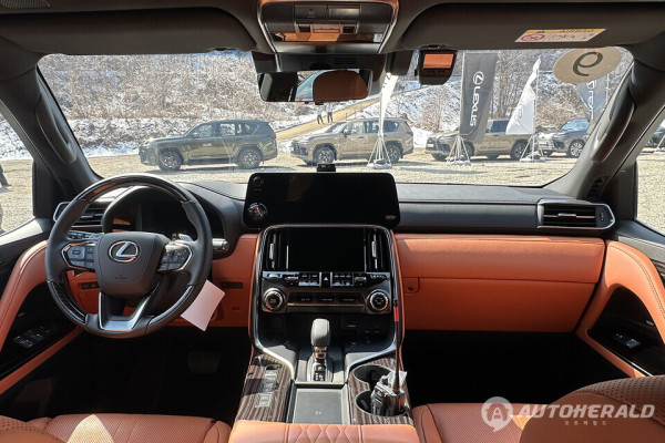 렉서스 LX 700h(오토헤럴드 김훈기 기자)