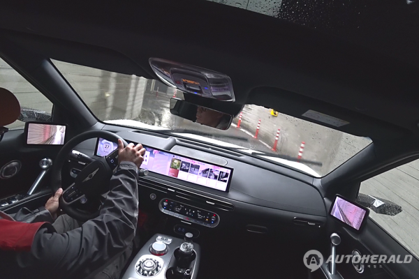 제네시스 GV60 부분변경(오토헤럴드 김훈기 기자)