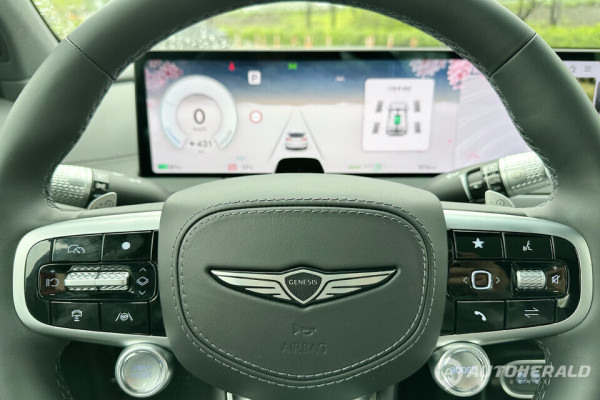 제네시스 GV60 부분변경(오토헤럴드 김훈기 기자)