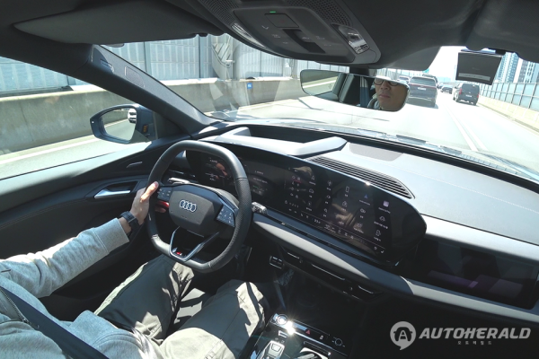 아우디 Q6 e-트론(오토헤럴드 김훈기 기자)