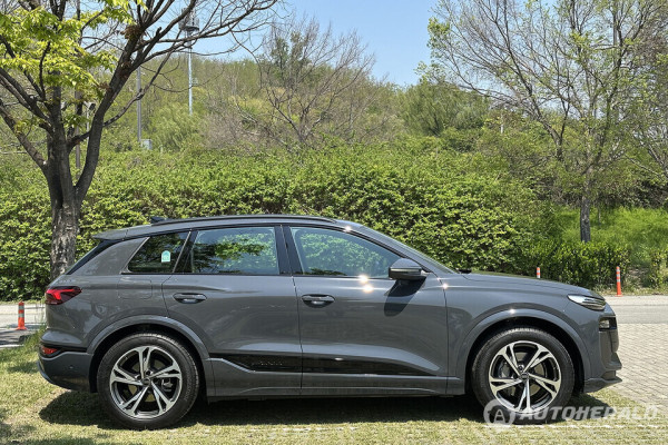 아우디 Q6 e-트론(오토헤럴드 김훈기 기자)