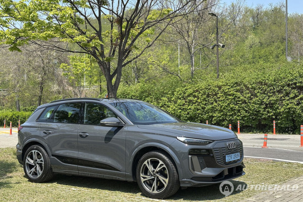 아우디 Q6 e-트론(오토헤럴드 김훈기 기자)