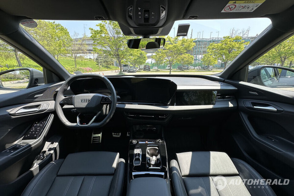 아우디 Q6 e-트론(오토헤럴드 김훈기 기자)