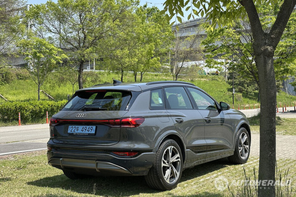 아우디 Q6 e-트론(오토헤럴드 김훈기 기자)