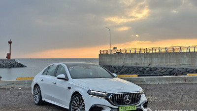 [시승기] 메르세데스 AMG E 53 하이브리드 4메틱+ '강력한 조미료 첨가'