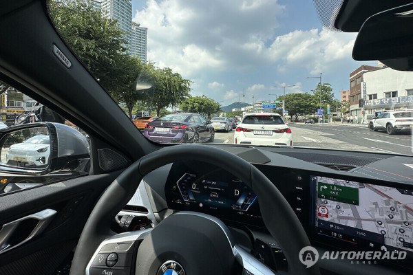 BMW 신형 1시리즈(오토헤럴드 김훈기 기자)