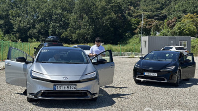 [시승기] '언제든 최적의 토크 분배' 토요타 프리우스 HEV AWD XLE 