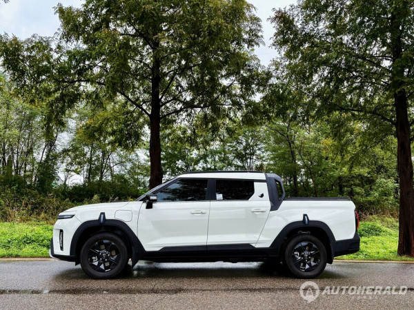 무쏘 EV는 파워드 바이 터프니스(Powered by Toughness)’를 기반으로 한 ‘핸디 앤 터프(Handy &amp; Tough)’ 콘셉트가 적용됐다. (김흥식 기자)